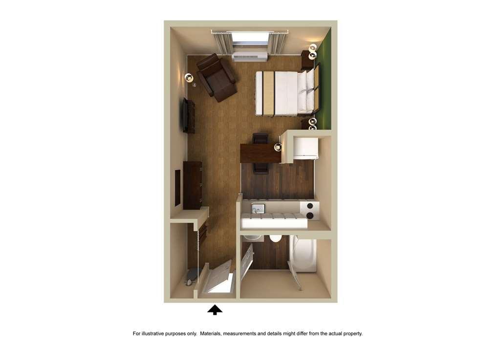Extended Stay America Select Suites - Raleigh - Rtp - 4610 Miami Blvd Ντάραμ Δωμάτιο φωτογραφία